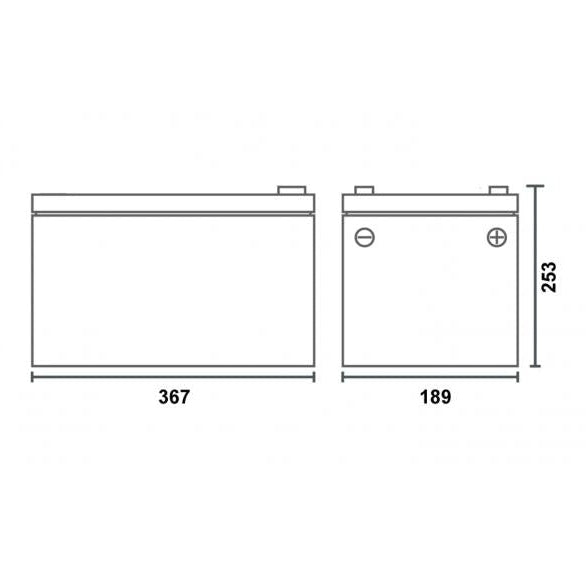 BullTron 300Ah inkl. Smart BMS mit 200A Dauerstrom & Bluetooth App