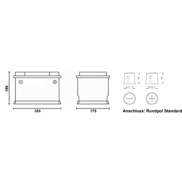 BullTron Basic 150Ah inkl. BMS mit 150A Dauerstrom